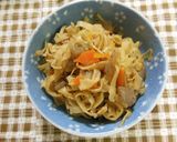 大根の皮の煮物作り方5写真