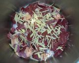 活力鍋で鶏レバーの煮物作り方3写真