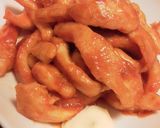 簡単♪柔らか鶏むね肉のマヨチリソース炒め作り方9写真