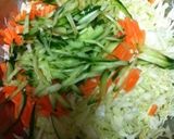 簡単野菜たっぷりコールスローサラダ作り方1写真