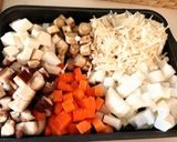 具だくさんの のっぺい汁でダイエット♪作り方1写真