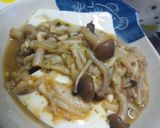 あったかお豆腐のきのこみそかけ作り方4写真