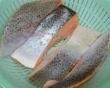 鮭の白味噌煮作り方1写真