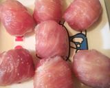 塩麹肉巻きおにぎり作り方3写真