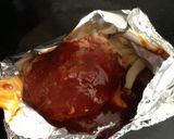 肉汁あふれる〜！ふっくら蒸し豚バーグ作り方12写真