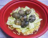 ☆袋麺☆で簡単アサリらーめん作り方2写真