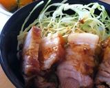 豚バラかたまり肉の照り焼き丼作り方6写真