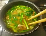 簡単♪豚肉とニラと他野菜のカレースープ♪作り方15写真