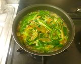 簡単♪豚肉とニラと他野菜のカレースープ♪作り方16写真