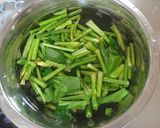 ほうれん草♪ガーリック醤油バター作り方1写真