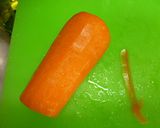 早い♪簡単♪にんじんミルクの雑炊風♪作り方1写真