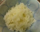 早い♪簡単♪にんじんミルクの雑炊風♪作り方8写真
