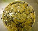 簡単にまぜまぜ♪ひじき入り卵焼き♪作り方3写真