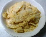 ＊白菜の胡麻ドレ炒め＊作り方3写真