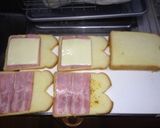 直ぐに完成絶品ベーコンチーズホットサンド作り方3写真