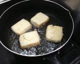 フライパンで揚げだし豆腐香味野菜を添えて作り方3写真