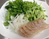 韓国風刺身「鯛のフェ」作り方2写真