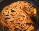 ワンプレート☆ミートソースパスタランチ作り方4写真