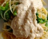 #春レシピ2026豆腐ボナーラパスタ作り方5写真