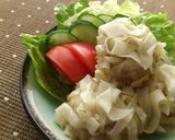 材料3つ簡単★ジューシーでか焼売ヘルシー作り方11写真