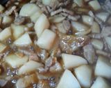 ♬とろ～りかぶと豚肉オイスターソース煮♬作り方3写真