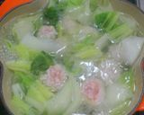白菜とろとろ♡肉団子汁作り方5写真