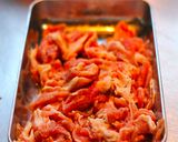 豚肉とカリフラワーのオイスターソース炒め作り方1写真