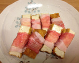 簡単☆節約　厚揚げの豚肉巻き作り方3写真