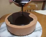チョコレートムースケーキ♪作り方30写真