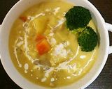 白菜とろ～りカレークリームシチュー作り方5写真