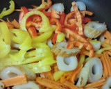 簡単☆白だしでちくわと野菜の煮びたし作り方4写真