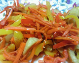 簡単☆白だしでちくわと野菜の煮びたし作り方6写真