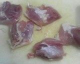 鶏もも肉と根菜の照り焼き風作り方1写真