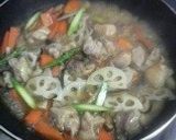 鶏もも肉と根菜の照り焼き風作り方8写真