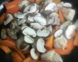 鶏もも肉と根菜の照り焼き風作り方5写真