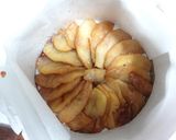 キャラメル林檎と胡桃のケーキ作り方11写真
