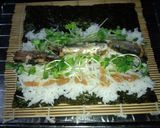 鰯の頭も信心から♪サーディン恵方巻き作り方4写真