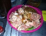 柔らか醤油麹牛と野菜簡単焼肉丼ランチ作り方2写真