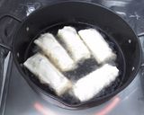 ニラ玉の春巻き♪作り方7写真