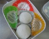 雪だるま弁当☆作り方2写真