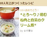 *とろ～り♪鶏むね肉と白菜のクリーム煮*作り方5写真