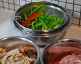 ピーマン☆ほたて☆ベーコンのバター炒め作り方1写真