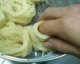 くっついても食べやすい麺類の盛付方法作り方3写真
