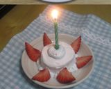 めぐみん❤1歳の誕生日ケーキ作り方15写真