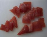めんつゆでつくる簡単マグロの山かけ丼作り方2写真