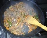 柔らか醤油麹牛と野菜簡単焼肉丼ランチ作り方5写真