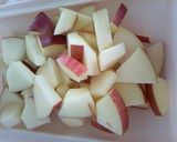 リンゴとチョコのどっしりパウンドケーキ作り方1写真