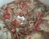 チキンとぜんまいと結び白滝の韓国風煮★作り方2写真
