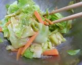 キャベツとにんじんの胡麻和え作り方7写真