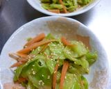 キャベツとにんじんの胡麻和え作り方8写真